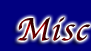 Miscellaneous
