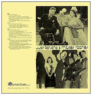 Back of album