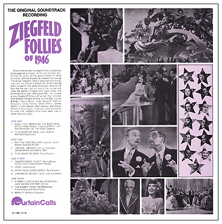 Back of LP