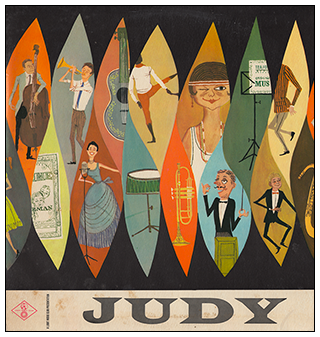 Australian edition of the Captiol Records "Judy" LP