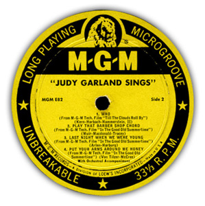 Judy Sings!