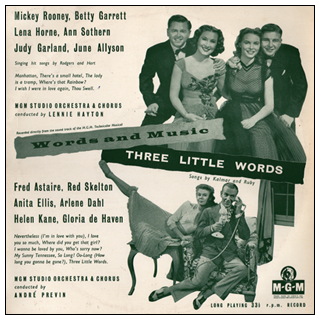 Words And Music/Three Little Words
