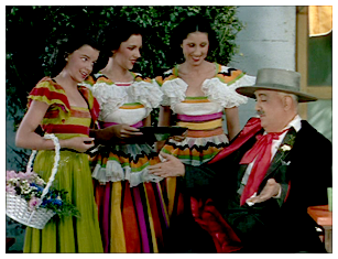 The Garland Sisters in "La Fiesta De Santa Barbara"