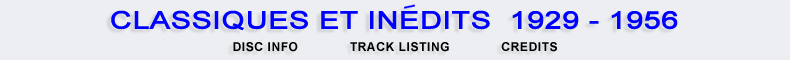 Classiques et inedits