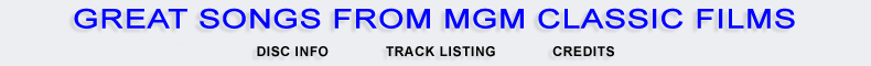 Great Songs from MGM Classic Films