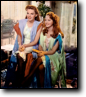 JUDY AND LUCILLE POSE IN COSTUME